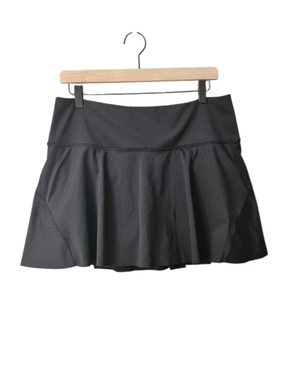 Athleta Ace Tennis Skort 13.5 Black Women's Large Pickleball Running